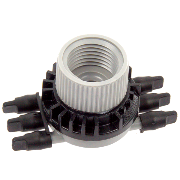 Коллектор RAIN BIRD EMT-6X (1/2" х 6-шип 4,0 мм) для микротрубки, изображение 3