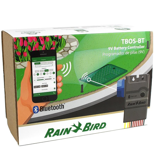 Блок управления RAIN BIRD TBOS-BT4 (4 зоны) Bluetooth, на батарее 9 вольт, изображение 2