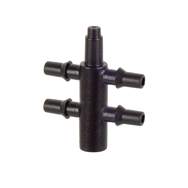 Коннектор проходной IRRITEC MV4 конус 5,0 мм x 4-шип 3,0 мм