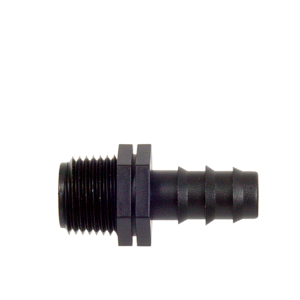 Штуцер муфта GREEN RAIN MC011612 (1/2" нар.резьба x КТ 16 мм) для капельной трубки