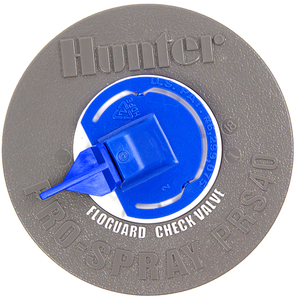Статический дождеватель HUNTER PROS-06-PRS40-CV-F (15 см) без сопла, с запорным клапаном, аквастоп, изображение 9
