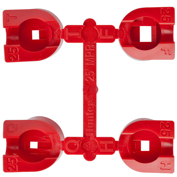 Сопла HUNTER MPR-25 для PGP ULTRA/I-20 красные, изображение 2